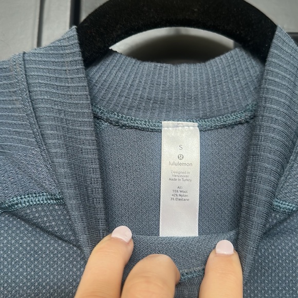 Lululemon Ribbed Thermal Long Sleeve Top - Picture 4 of 7